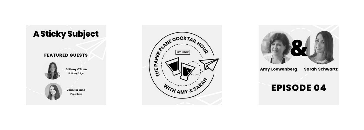 A Sticky Subject - Paper Plane Cocktail Hour Podcast