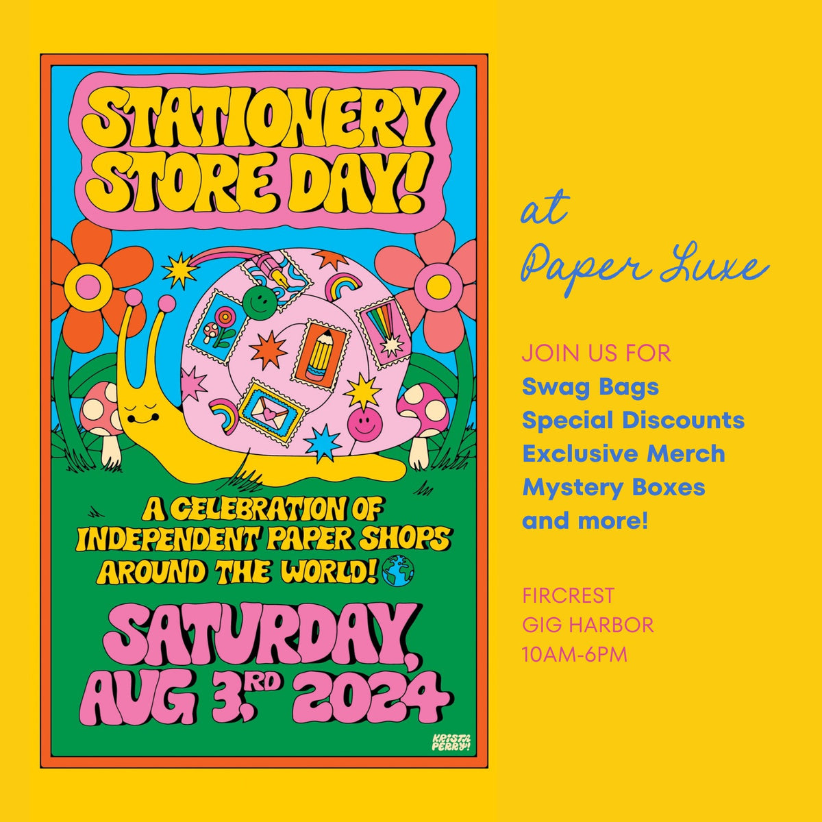 Celebrate Stationery Store Day - August 3rd, 2024