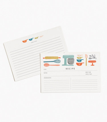 Recipe Boxes & Cards