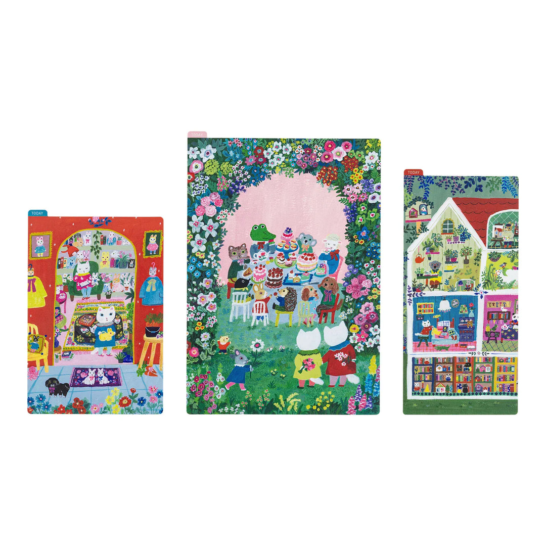 Hobonichi Paper Hobonichi 2027 | Yumi Kitagishi: Pencil Boards - A5, A6, Weeks