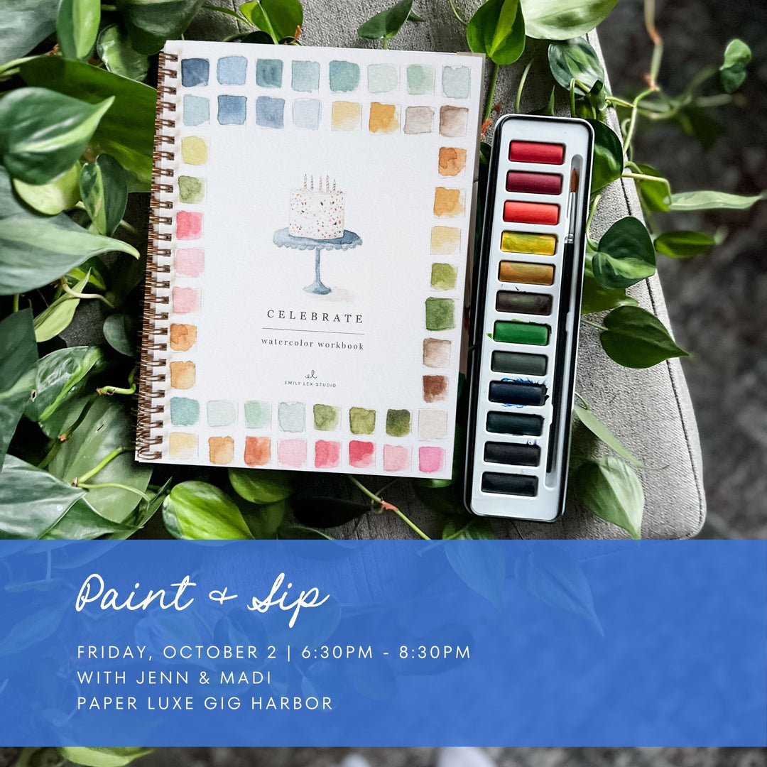 Paint &amp; Sip - Friday, 10/2/26 from 6:30-8:30pm