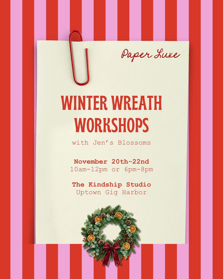 Wreath Making Workshop - November 20–22, 2026