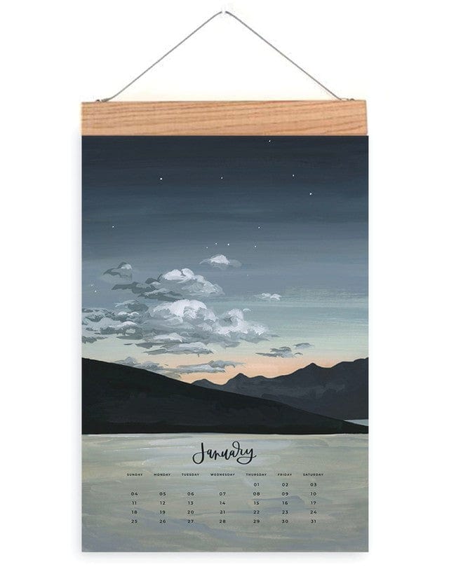 1Canoe2 Paper 2026 XL Calendar - Natural World