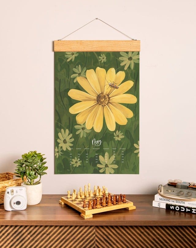 1Canoe2 Paper 2026 XL Calendar - Natural World