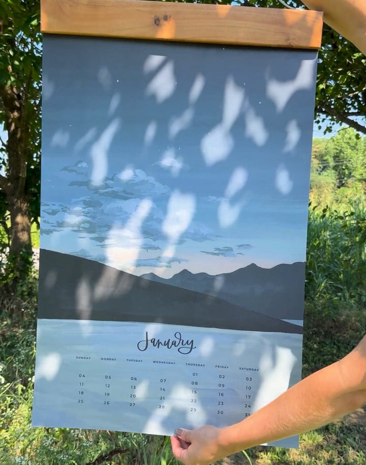 1Canoe2 Paper 2026 XL Calendar - Natural World