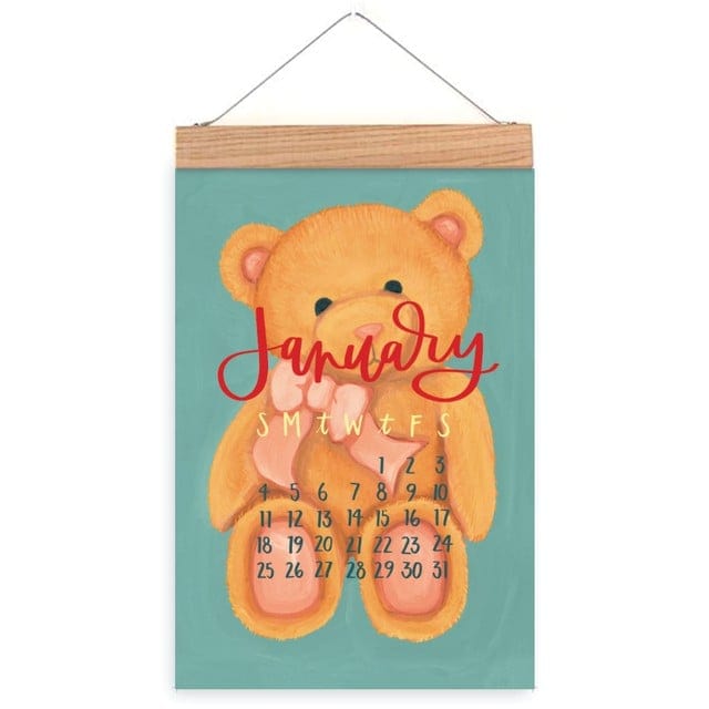 1Canoe2 Paper 2026 XL Calendar - Simply Charmed