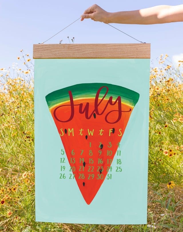 1Canoe2 Paper 2026 XL Calendar - Simply Charmed