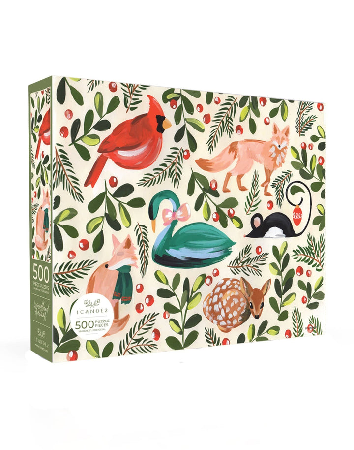 1Canoe2 Puzzles Woodland Animals Puzzle