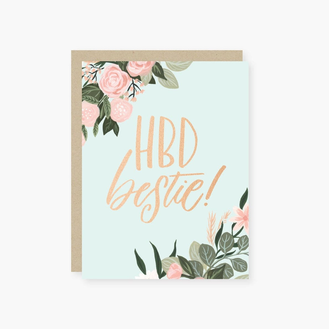 2021 Co. Card Default Hbd Bestie! Birthday Card