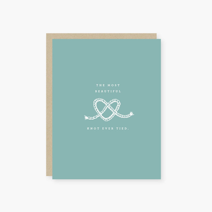 2021 Co. Card Default Most Beautiful Knot Wedding Card