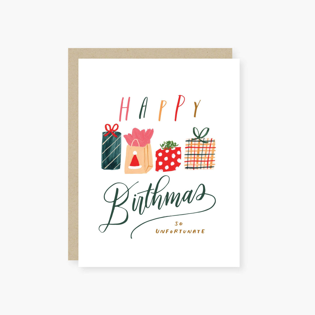 2021 Co. Card Happy Birthmas Christmas Birthday Card