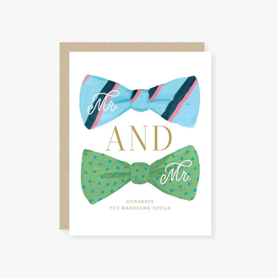 2021 Co. Card Mr & Mr ( handsome devils ) Wedding Card