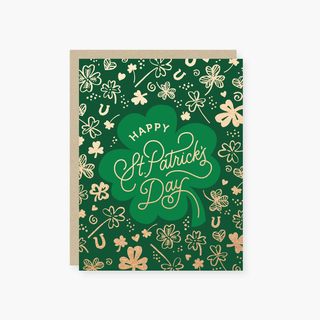 2021 Co. Card Shamrock Happy St. Patrick's Day Card