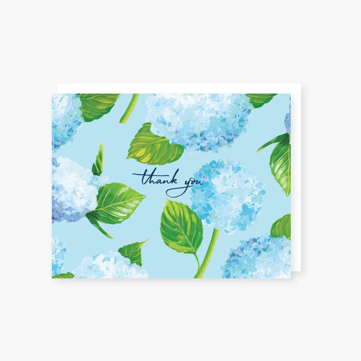 2021 Co. Card single Hydrangeas Thank You Card