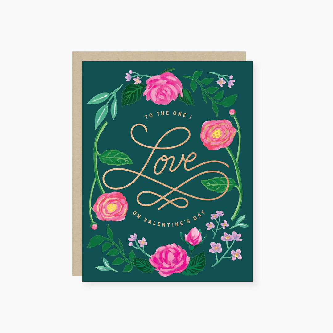 2021 Co. Card The One I Love Valentine's Day Card