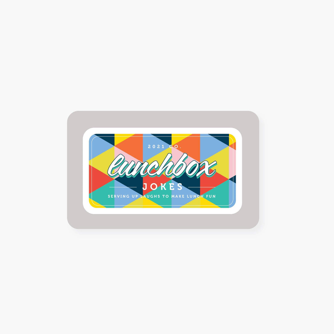 2021 Co. Cards Lunchbox Jokes set of 24 notecards in metal tin