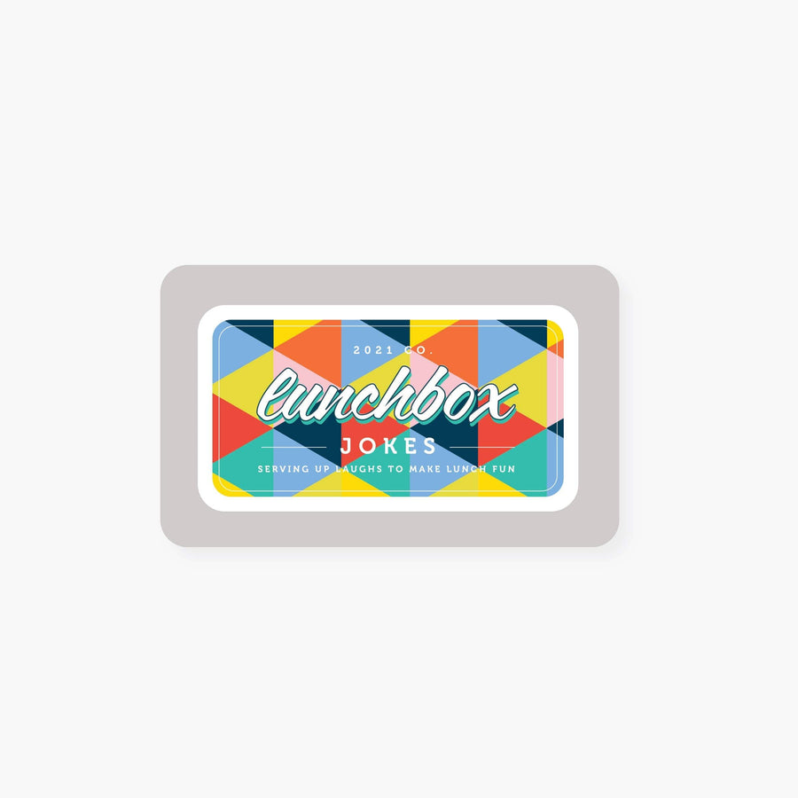 2021 Co. Cards Lunchbox Jokes set of 24 notecards in metal tin