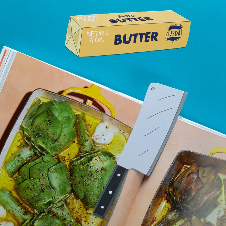 Humdrum Paper Bookmark Stick of Butter Bookmark