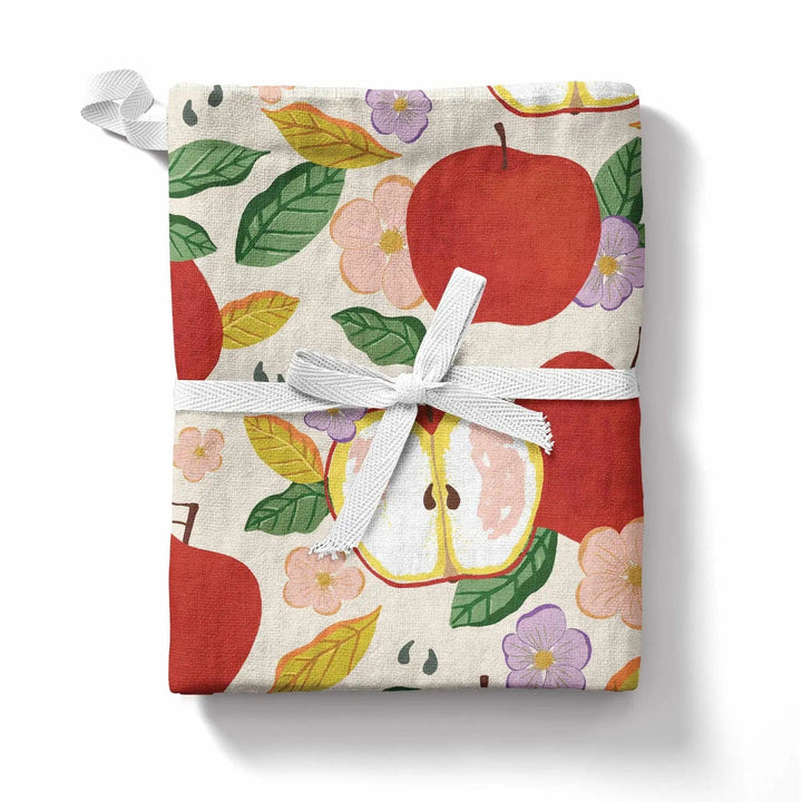 Paper Farm Press Tea Towel Apple Tree Tea Towel