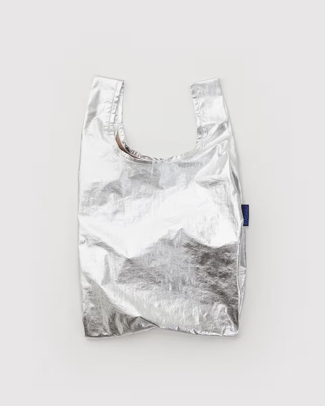 Baby Baggu | Chrome Metallic