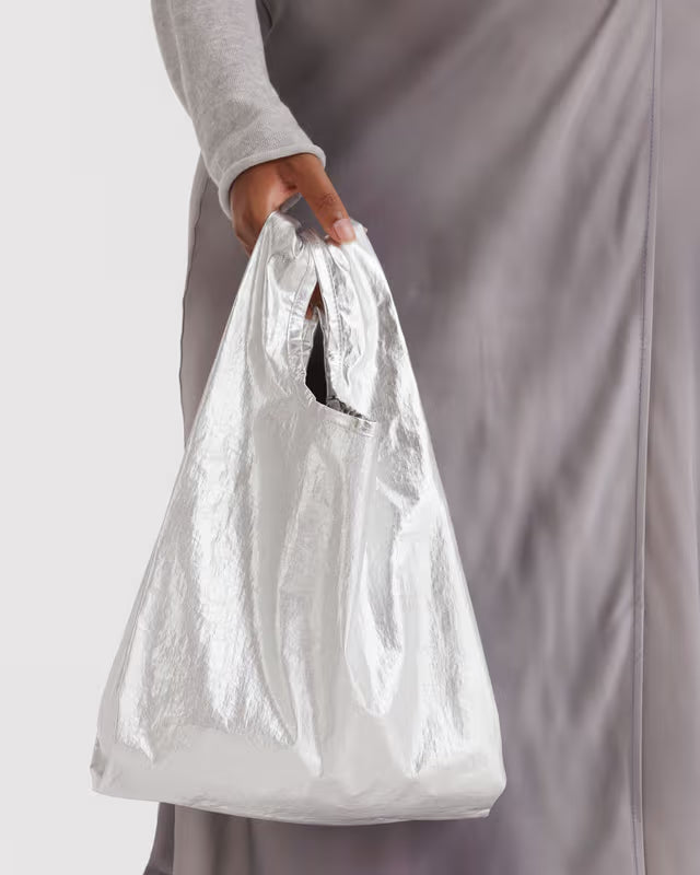 Baby Baggu | Chrome Metallic