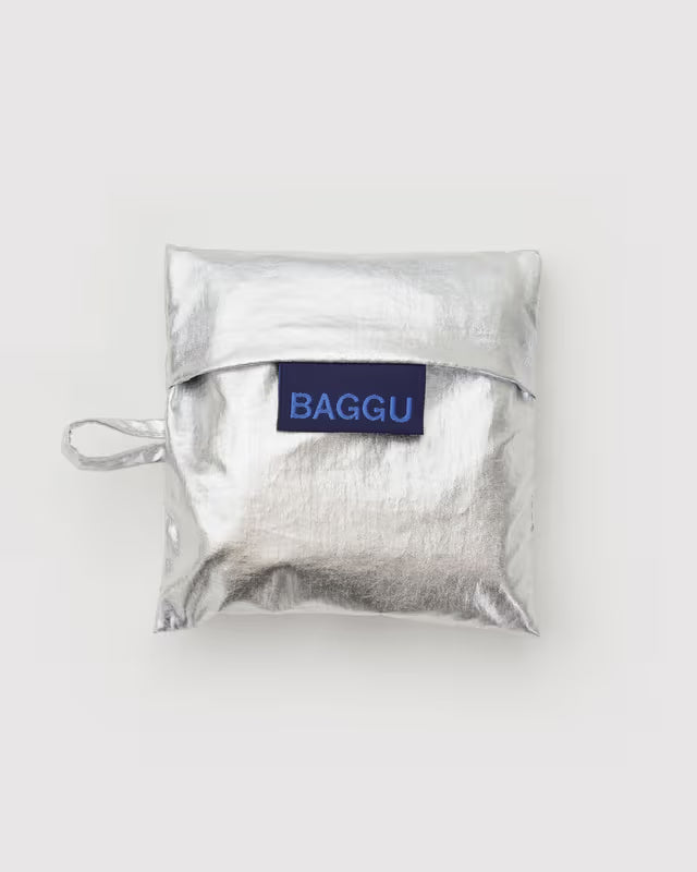 Baby Baggu | Chrome Metallic
