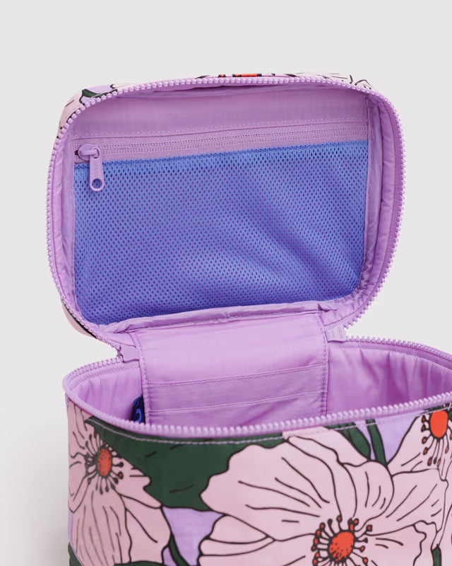 Large Cosmetic Case | Pink Poppy