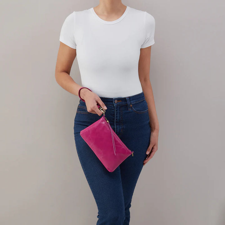 Darcy Carry-All Crossbody - Polished Leather | Cactus Flower