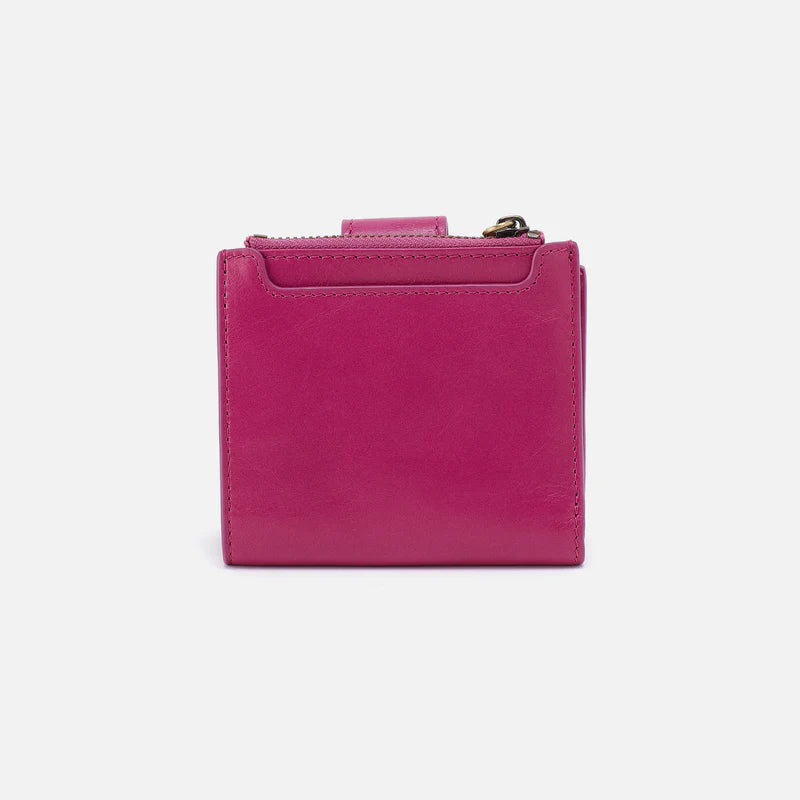 Dunn Mini Wallet - Polished Leather  | Cactus Flower