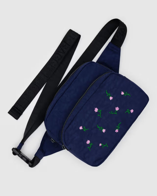 Fanny Pack | Embroidered Wildflower