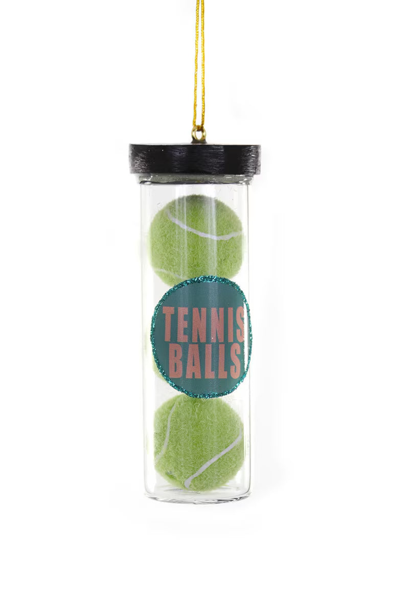 Canister Of Tennis Balls Ornament