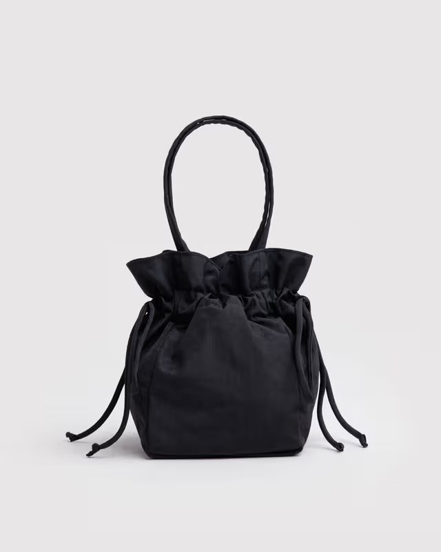 Baggu Fashion Nylon Drawstring Bag | Black