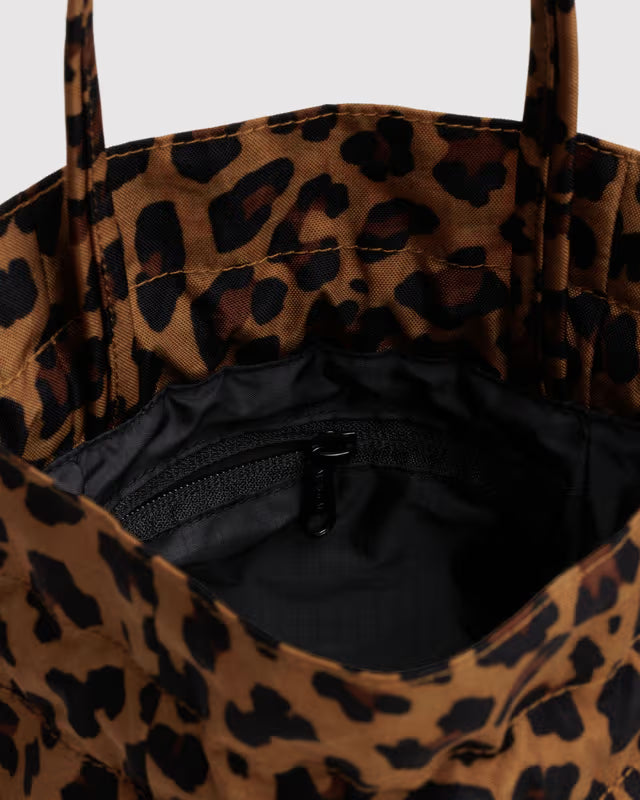 Nylon Drawstring Bag | Leopard