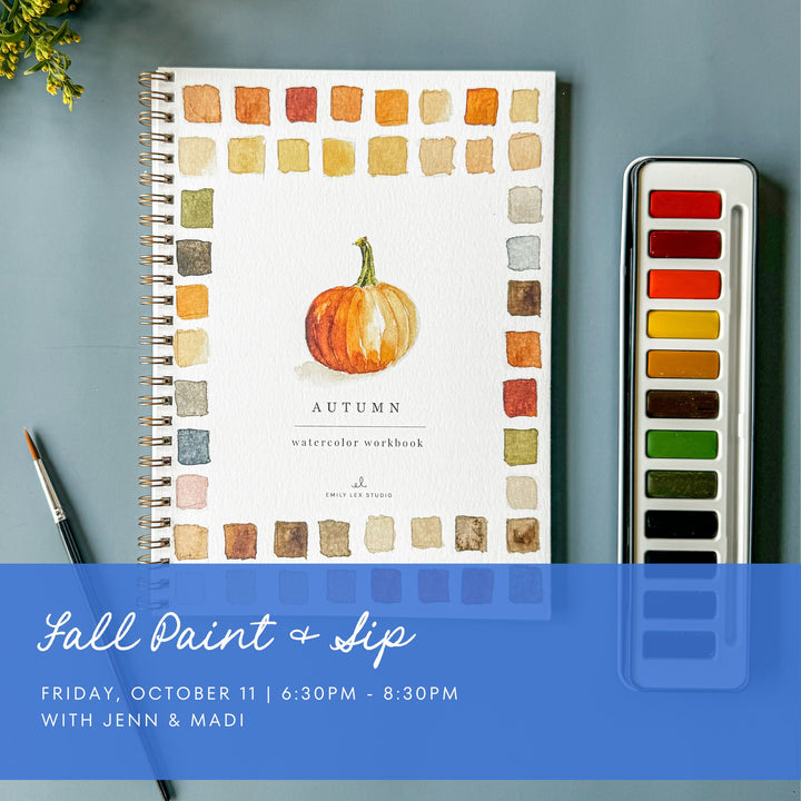 Fall Sip & Paint - Friday, 10/11/24