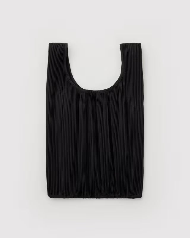 Pleated Baggu | Black