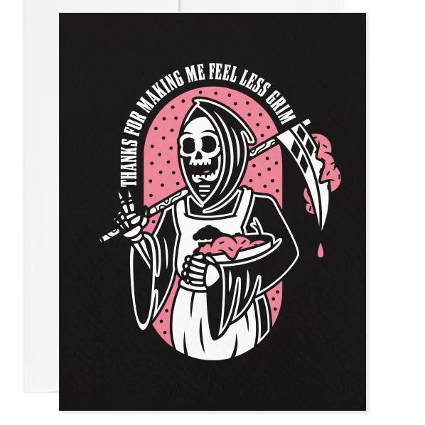 Reaper Thank You Greeting Card