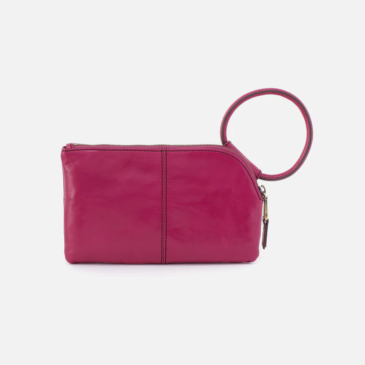 Sable Wristlet - Polished Leather | Cactus Flower