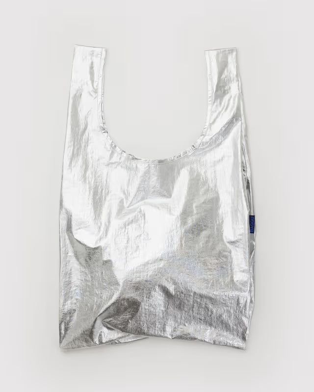 Standard Baggu | Chrome Metallic