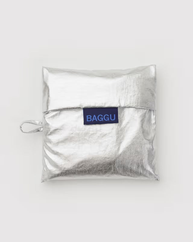 Standard Baggu | Chrome Metallic