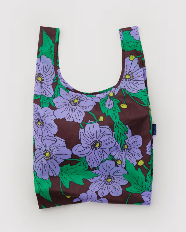 Standard Baggu | Maroon Poppy