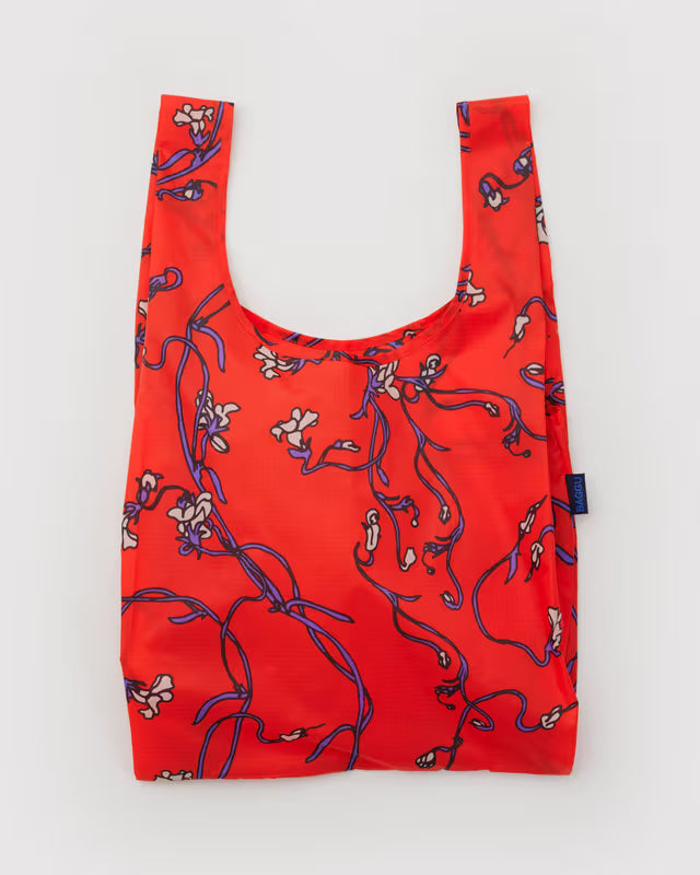 Standard Baggu | Red Snapdragon