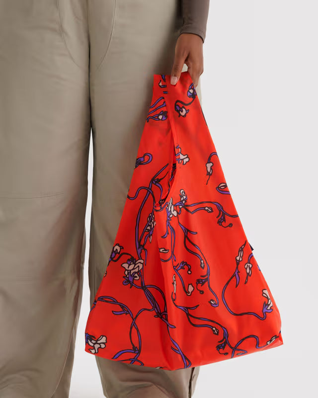 Standard Baggu | Red Snapdragon