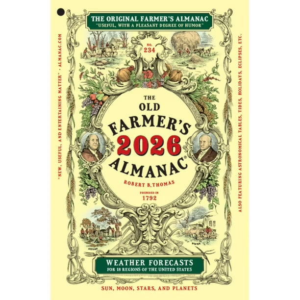 Harper Collins Gifts The 2026 Old Farmer's Almanac