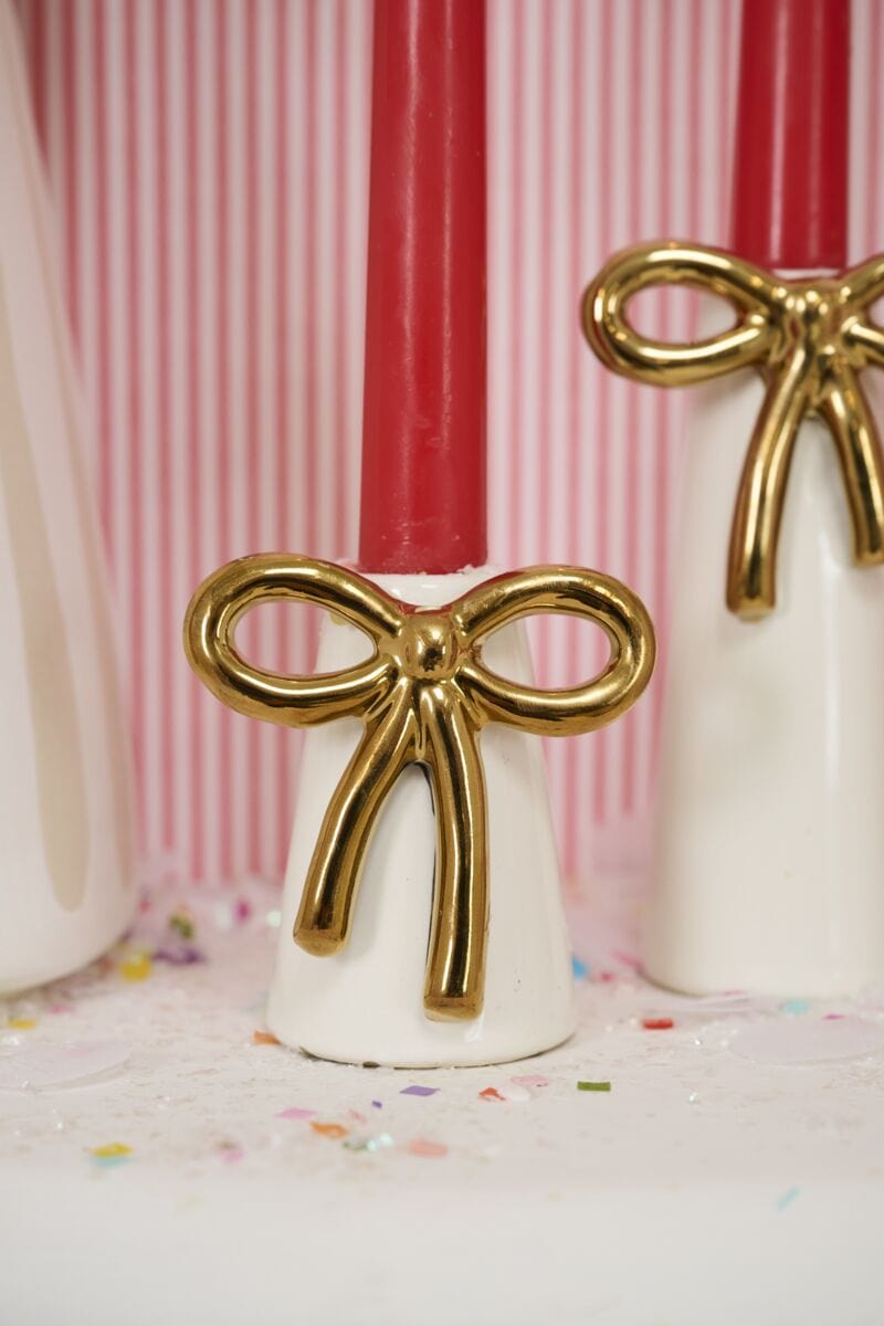 Accent Decor Candle Holder Coquette Candleholder