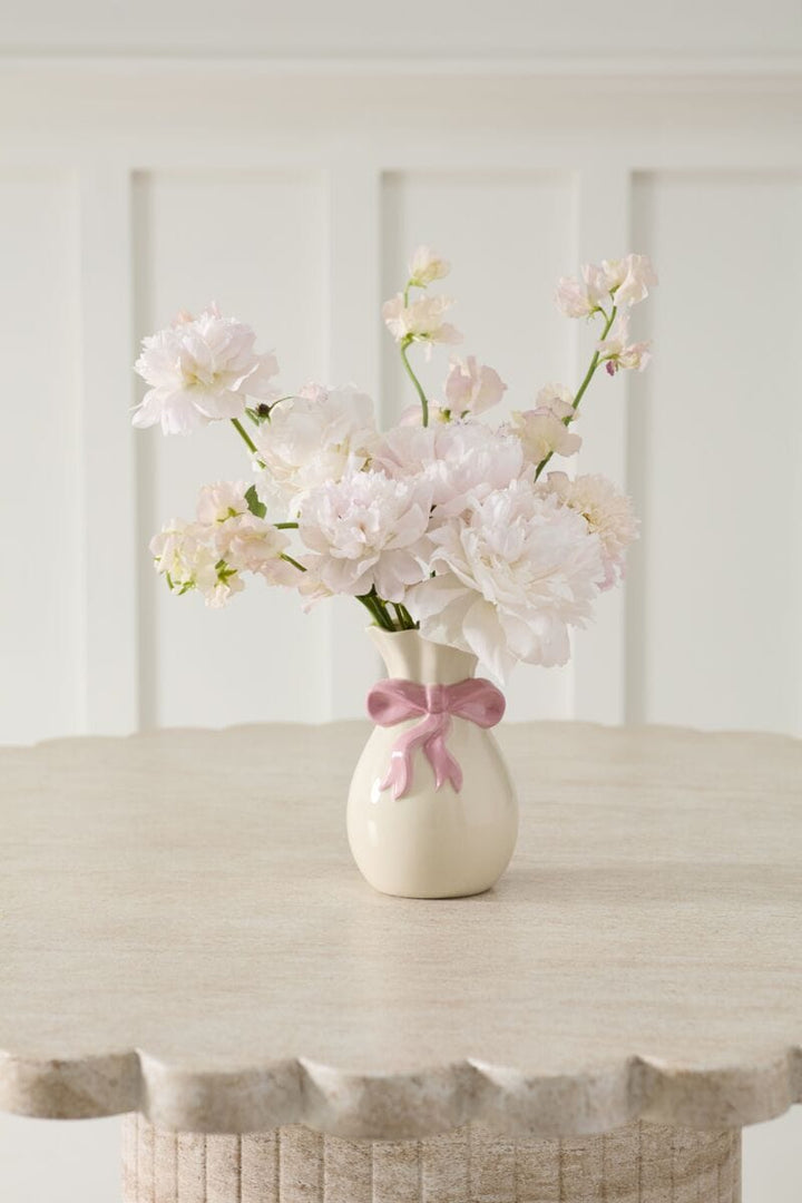 Accent Decor Home Large - 5" x 8" Heartstring Vase