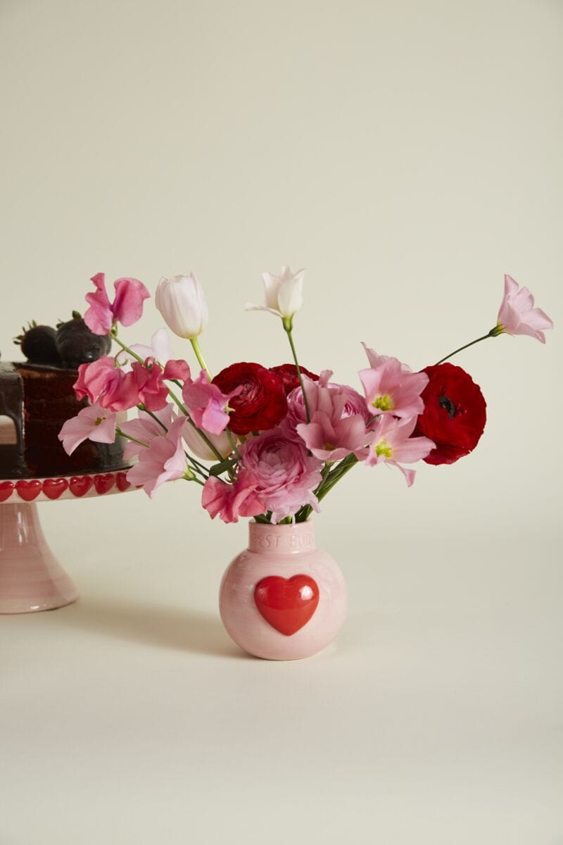 Accent Decor Home Wrapped in Love Bud Vase