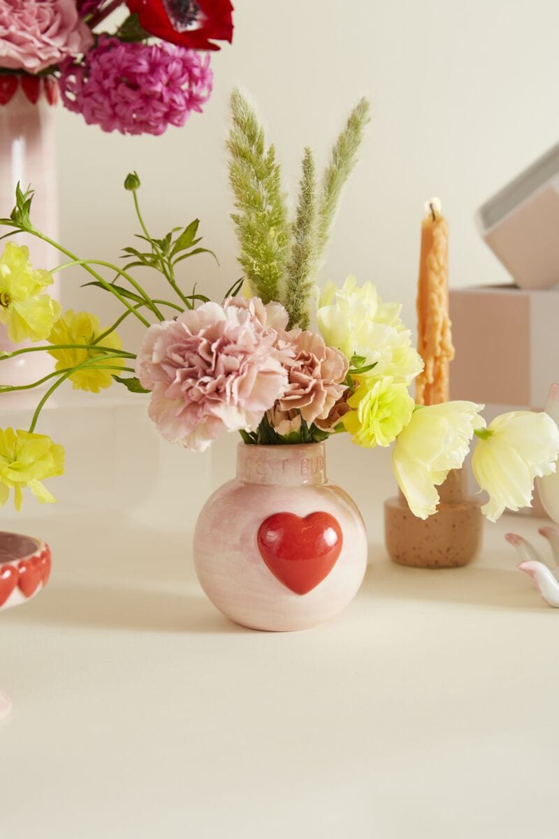 Accent Decor Home Wrapped in Love Bud Vase
