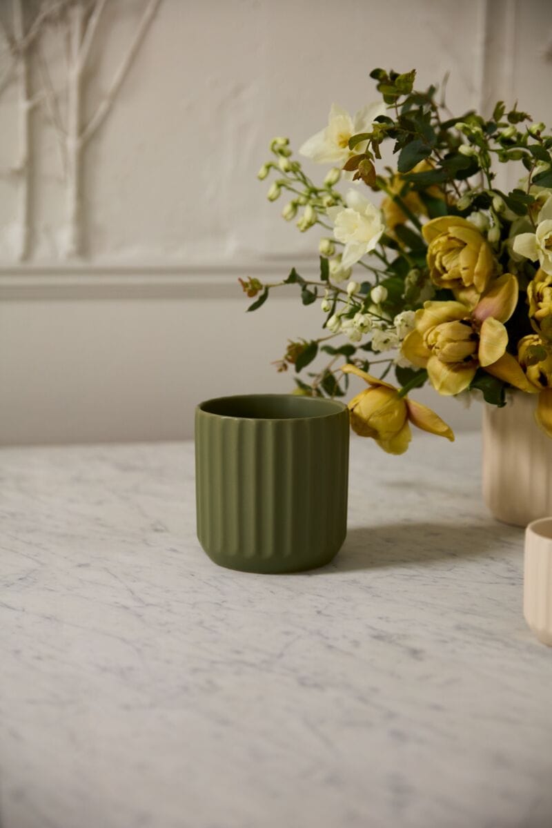 Accent Decor Plants Beam Pot - Green