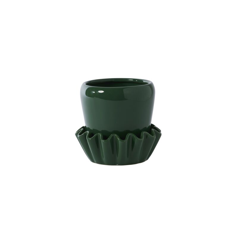 Accent Decor Plants Lorelai Pot with Saucer
