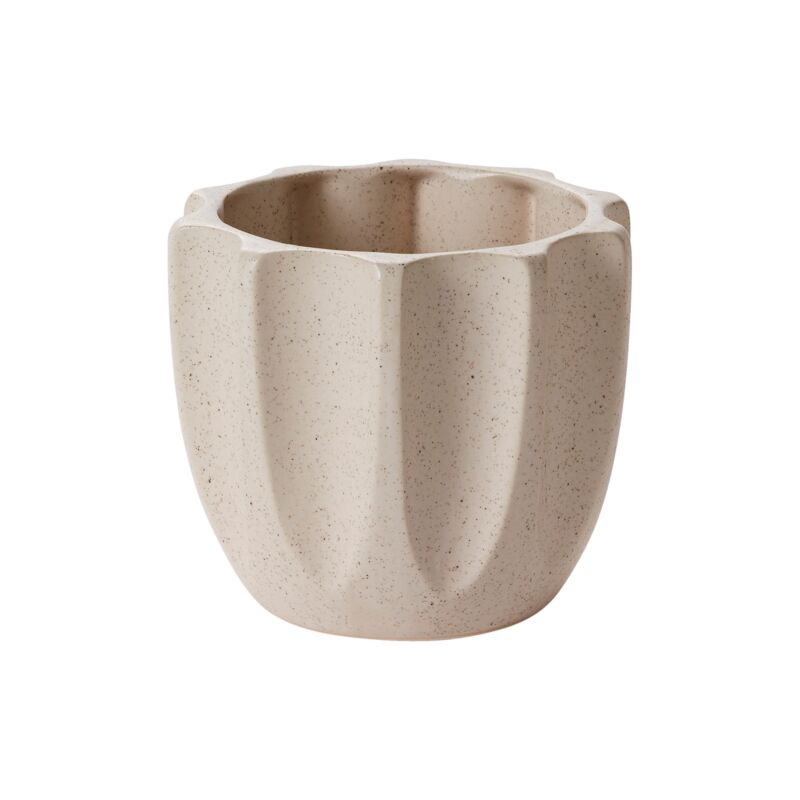 Accent Decor Plants Off-White Beaumont Pot - 5.5" x 4.5"